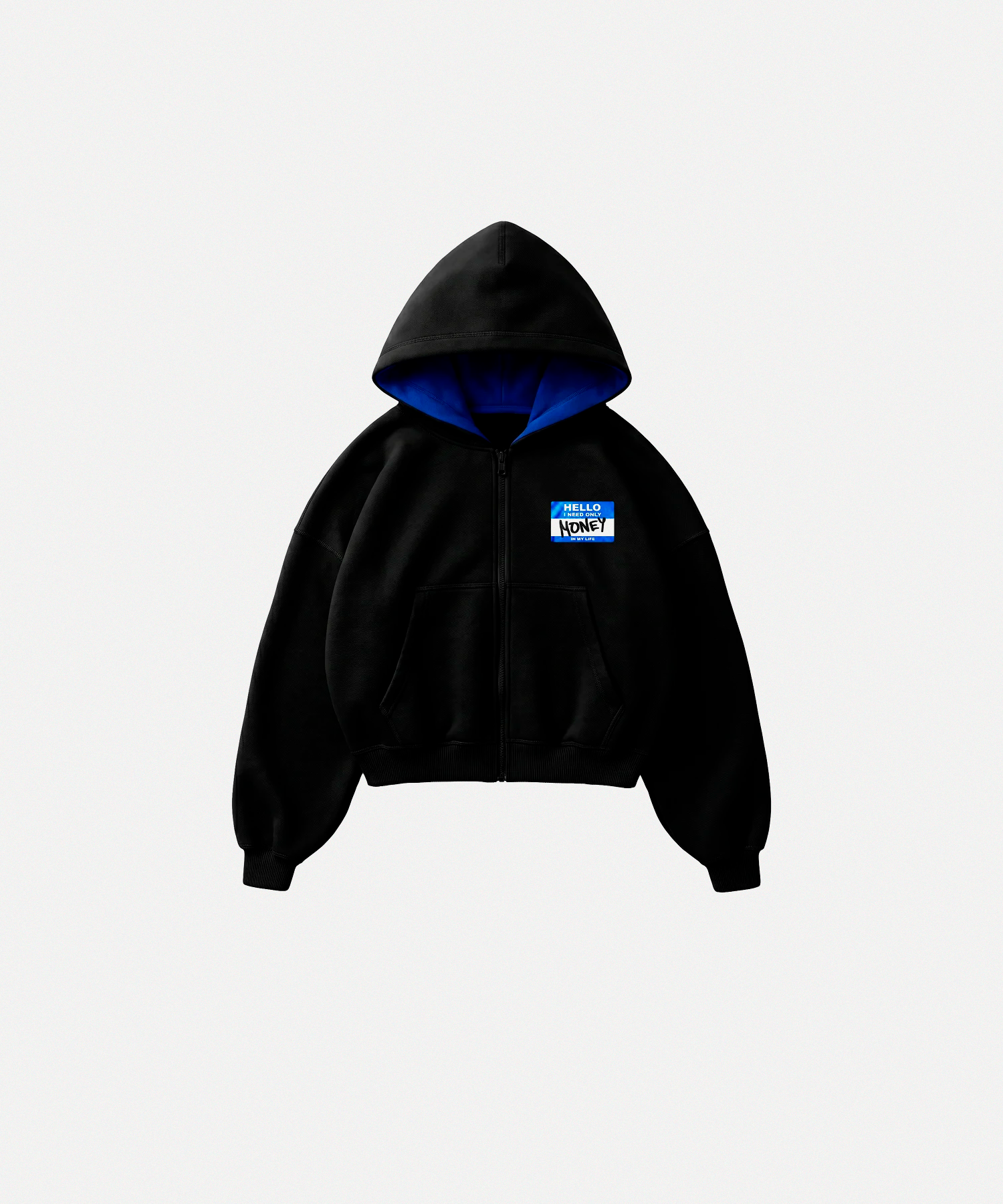 STRONG ZIP-HOODIE / Blue